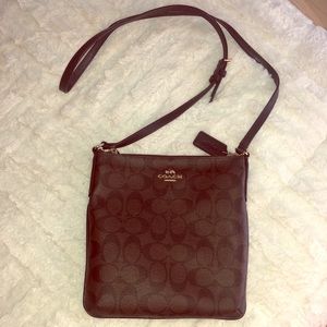 Coach over the shoulder purse